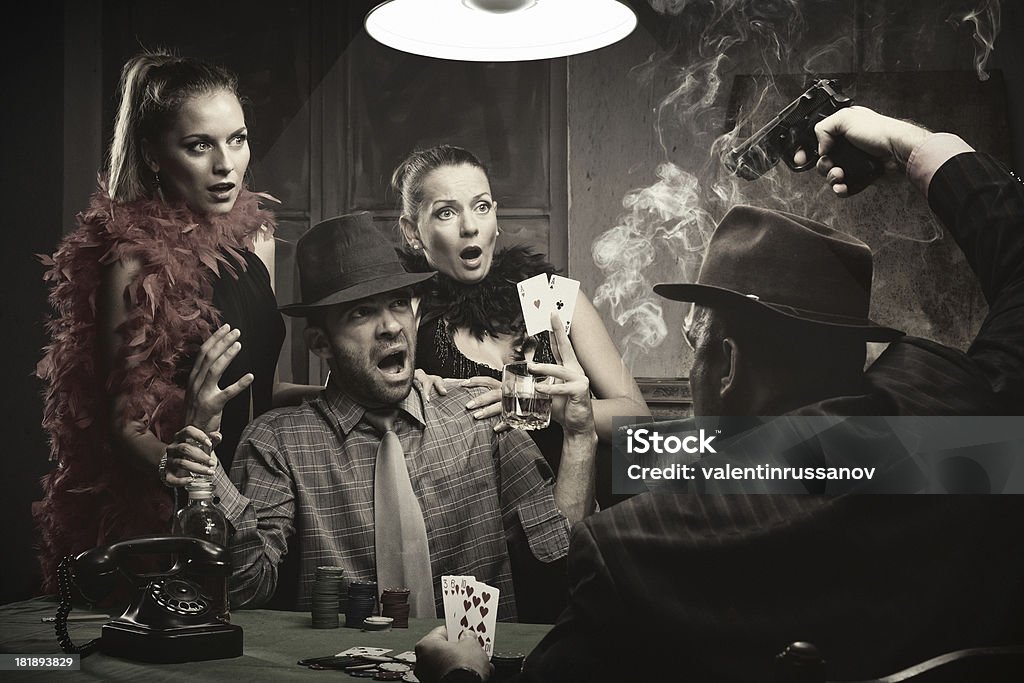 ポーカー - マフィアのロイヤリティフリーストックフォト