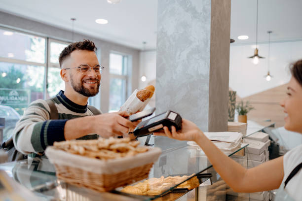 istock Savoring the bakery's offerings 1818939179
