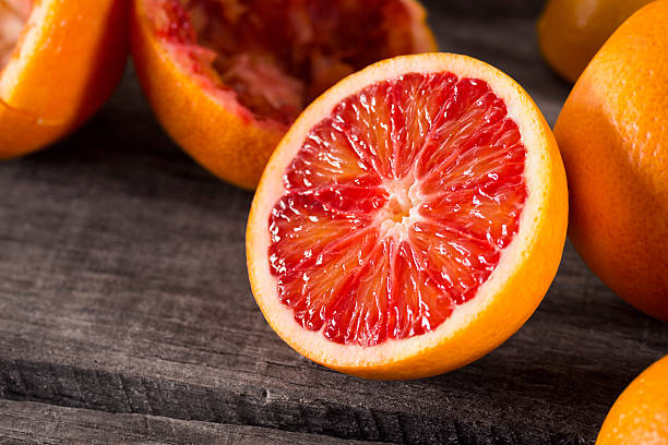 Half of a Blood Orange