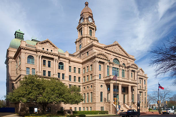 istock Tarrant County Courthouse, Renaissance Revival Architecture  in Fort Worth, Texas 181894248