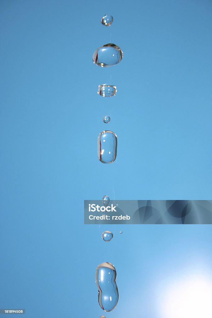 Goccia di acqua - Foto stock royalty-free di Acqua