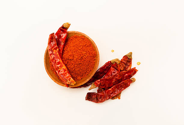istock Whole Dried Red Chilis and Ground 181895004
