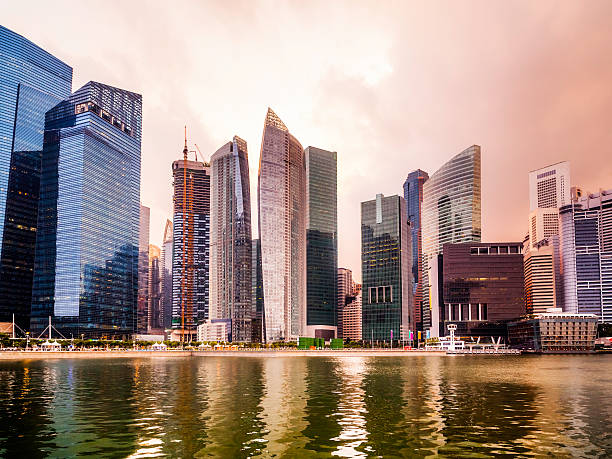 istock Singapore CityScape at Sunset 181895672