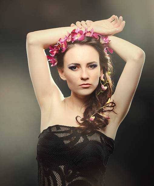 istock beautiful woman gothic 181895891