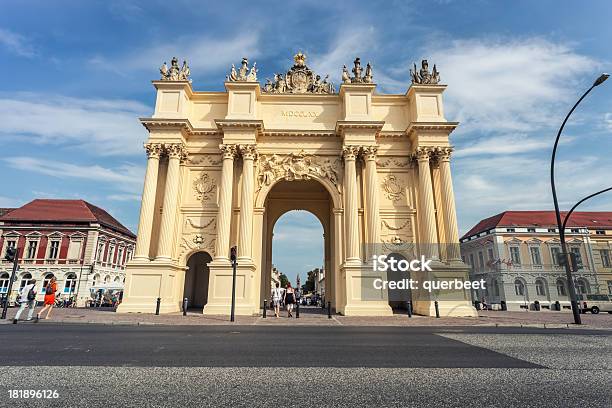 Brandenburg Gate In Potsdam Stock Photo - Download Image Now - Potsdam - Brandenburg, Brandenburg Gate, Famous Place