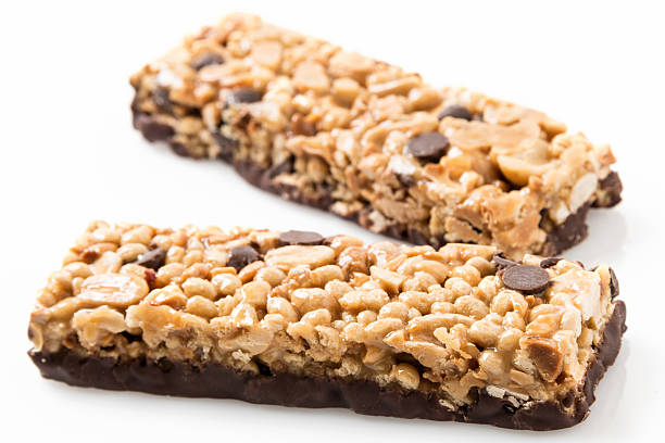 Chocolate and peanut butter energy bar