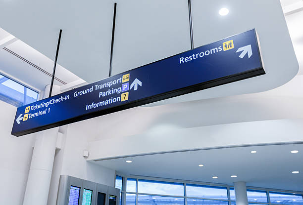 istock Airport Information Sign 181897209