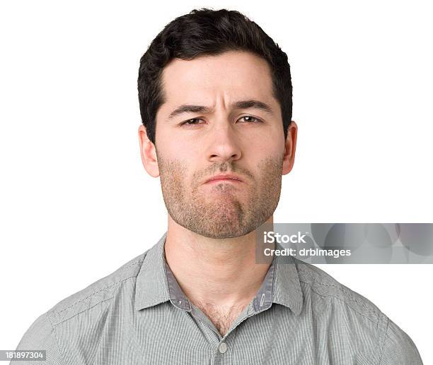 Irritated Young Man Looking At Camera Stock Photo - Download Image Now - 20-24 Years, 20-29 Years, Adult