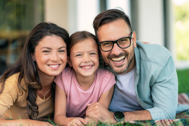 istock Young family portrait 1818980603