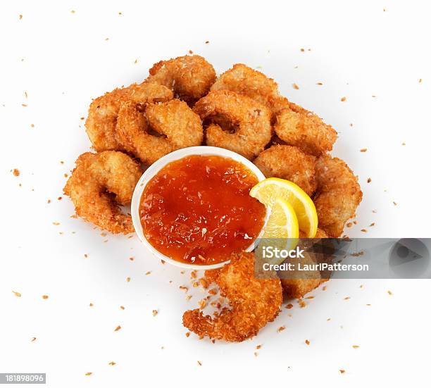 Kokosnussshrimp Stockfoto und mehr Bilder von Shrimp - Meeresfrucht - Shrimp - Meeresfrucht, Paniermehl, Fettgebraten