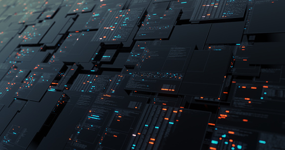 Graphic Of Digital Interface Of Data Analysis Process User Interface ...