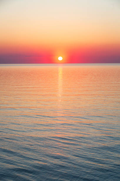 istock Beautiful sunset on the beach 1818983904