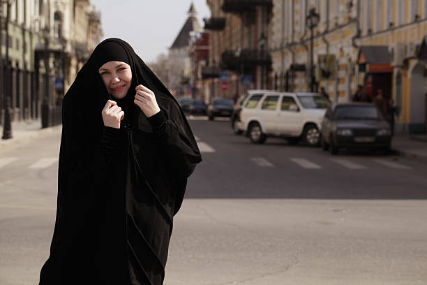 istock young woman in Muslim clothes 181898566