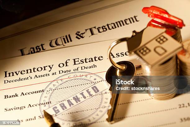 Probate Of Will Stock Photo - Download Image Now - Will - Legal Document, Probate, Tax