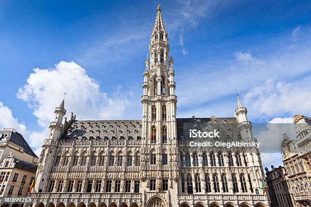 Ratusz Brukseli - zdjęcia stockowe i więcej obrazów Architektura - Architektura, Belgia, Beneluks