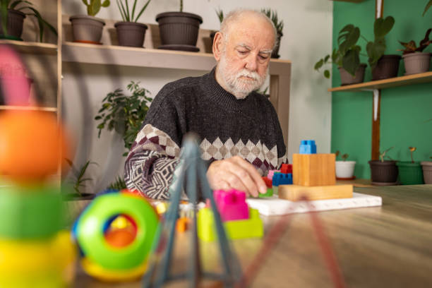 istock Lonely man with dementia 1818992934