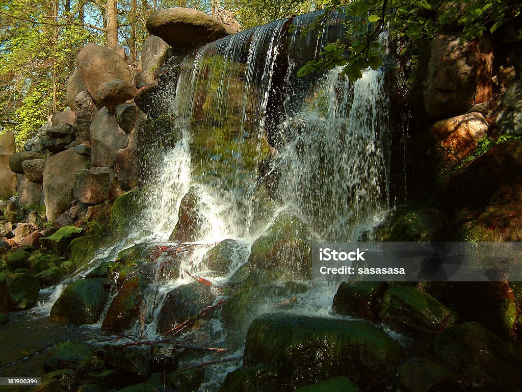 Catarata de Primavera - Royalty-free Beira d'Água Foto de stock