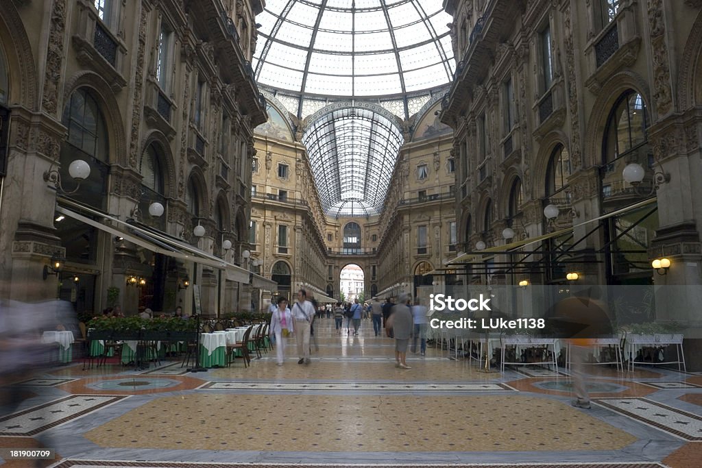 Vittorio Emanuele II Gallery "Galleria Vittorio Emanuele II, Milan, Italy.See also:" Fashion Stock Photo