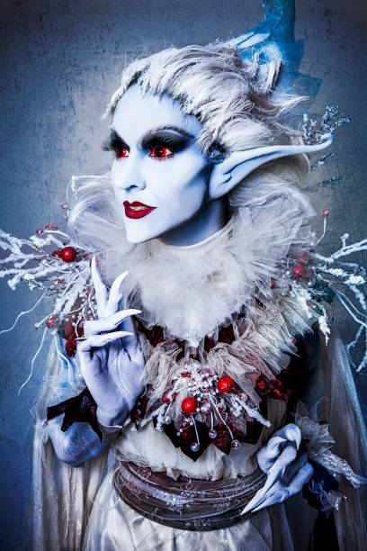 Christmas Ice Elf Christmas Ice Elf fx stock pictures, royalty-free photos & images