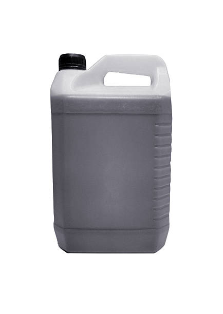 istock oil bottle on white background. Isolated 181901217