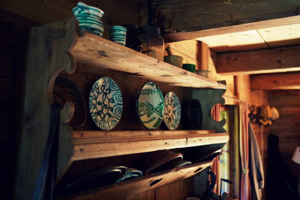 istock Utensils in an old kitchen of an alpine hut in austria 1819014229
