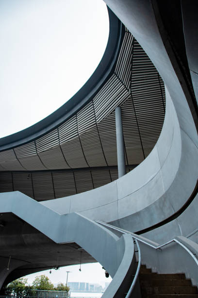 istock Port Ferry (ferry station), Xuhui District, Shanghai - modern building interior structure 1819040151
