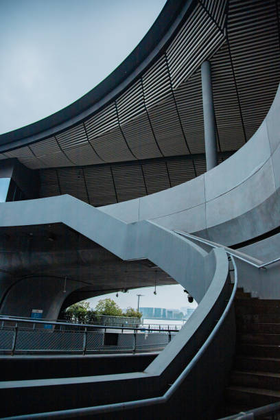 istock Port Ferry (ferry station), Xuhui District, Shanghai - modern building interior structure 1819040240