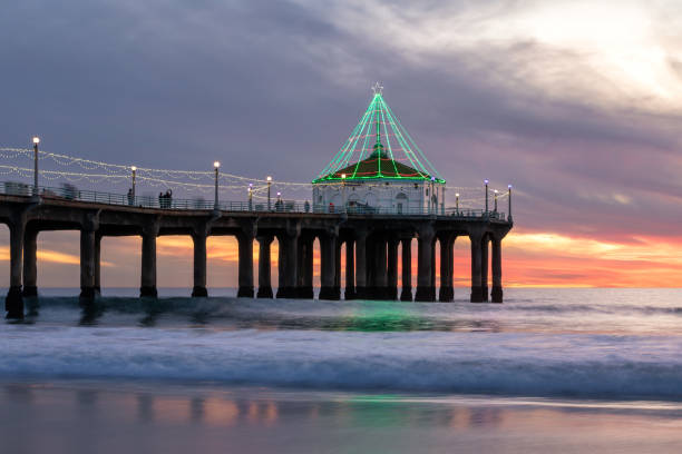 istock Manhattan Beach Christmas Pier 1819088473