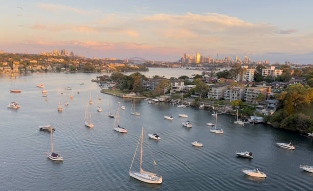 istock Sydney skyline and the Parramatta River. 1819102939