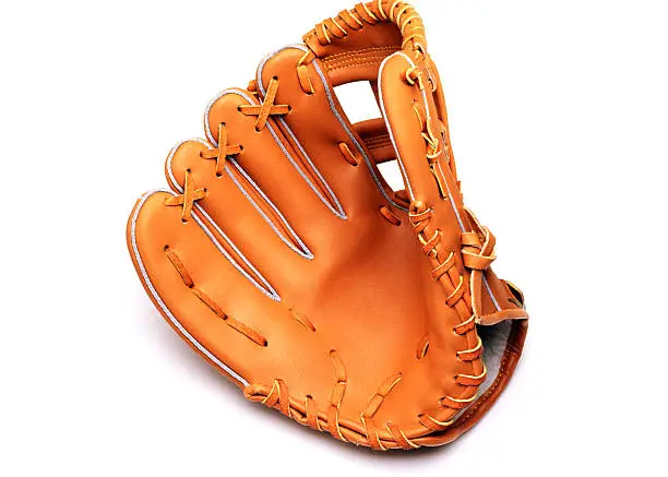 Baseball Glove isolated on a white background