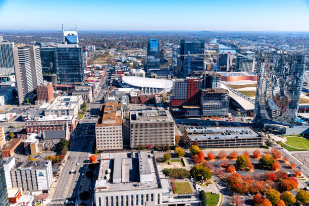 istock Above Downtown Nashville 1819154909
