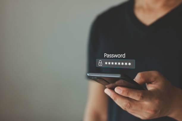 istock Cyber security concept. Business people use secure password to access and protect personal information, and data privacy online protection on mobile phone application. Technology Internet Network. 1819171430