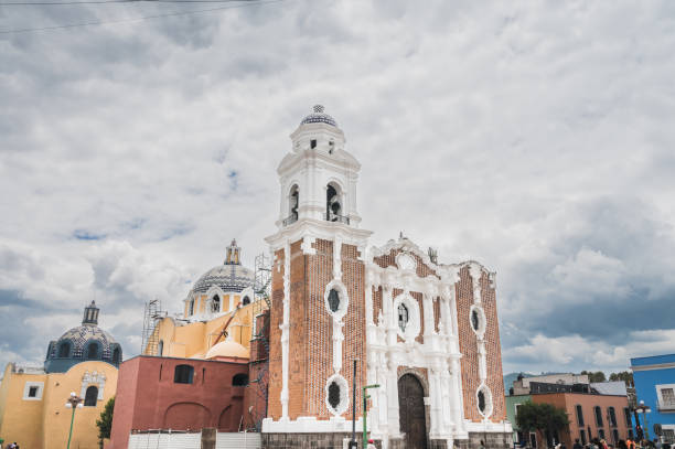 istock Tlaxcala Cathedral, Mexico during repairs after the 2017 earthquake 1819197638