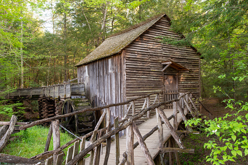 John P. Cable Mill at Cades Cove, Great Smoky Mountains National Park, USA