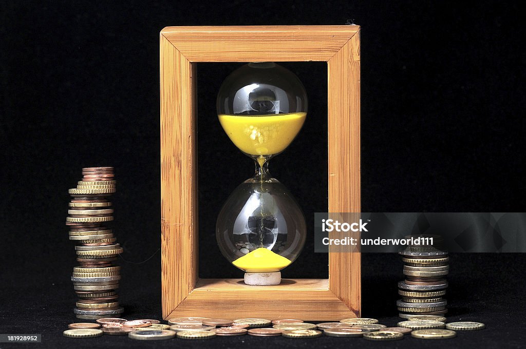 El tiempo es dinero concepto - Foto de stock de Arena libre de derechos