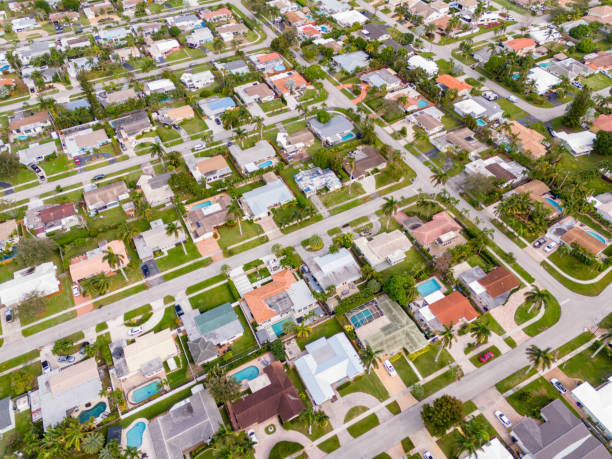 istock Drone photo homes in Lighthouse Point Florida USA 1819298557