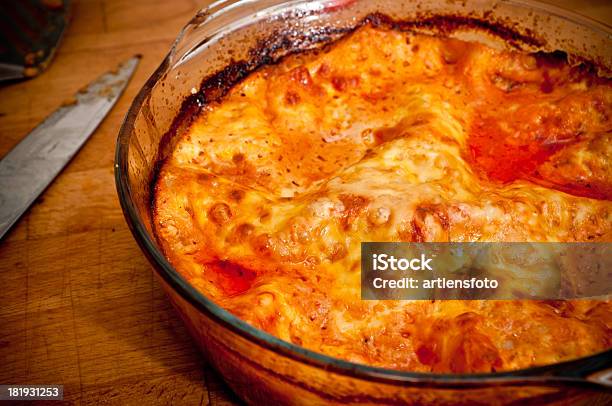 Home Made Lasagne Stock Photo - Download Image Now - Baking, Basil, Bechamel Sauce