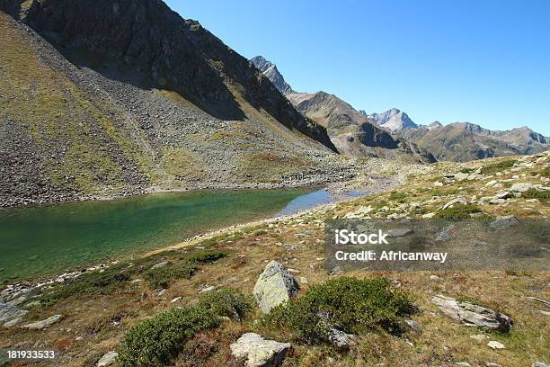 Panorama Alpine Mountain Lake Mittlerer Plenderlesee Kühtai Tyrol Austria - zdjęcia stockowe i więcej obrazów Alpy