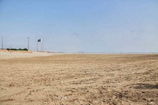 Lifestyle in Clifton Beach in Karachi, Pakistan