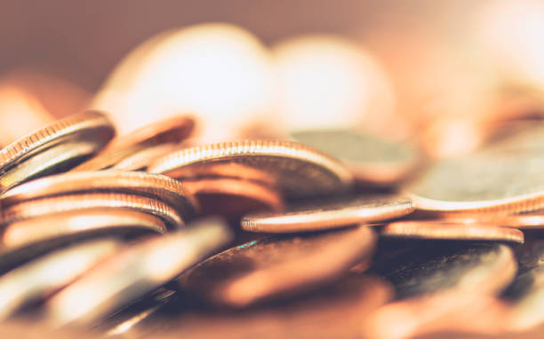 istock A collection of coins as a background 1819441009