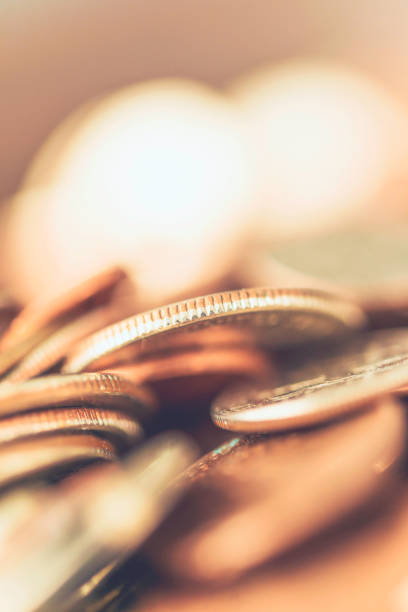 istock A collection of coins as a background 1819441331