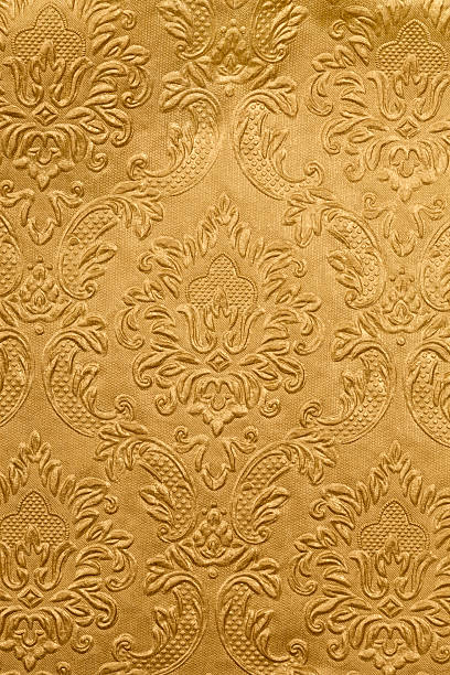 istock Gold Antique Wallpaper – Victorian Style 181954333