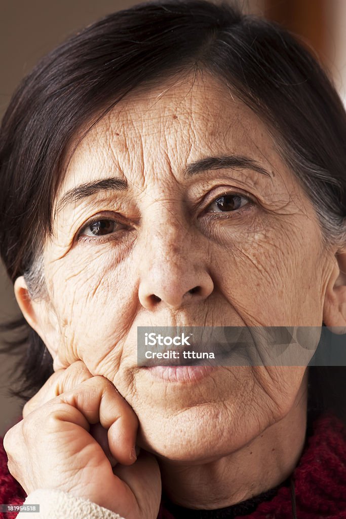 Mulheres idosas, real adulto humano Fotografia - Royalty-free 65-69 anos Foto de stock