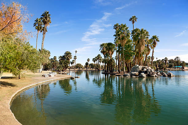 istock Public park in Phoenix, Arizona 181955095