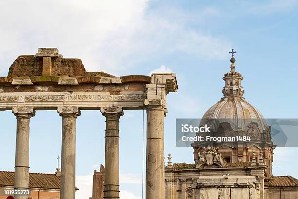 Rzymskie Ruiny - zdjęcia stockowe i więcej obrazów Archeologia - Archeologia, Bez ludzi, Forum Romanum