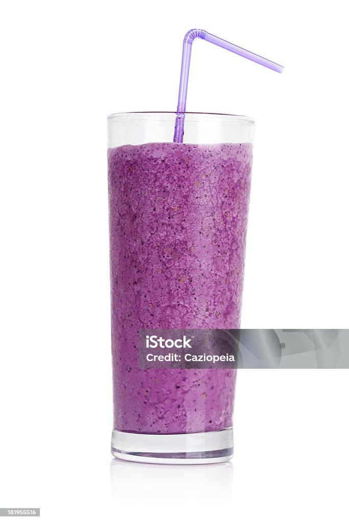 Smoothie de frutas silvestres - Foto de stock de Roxo royalty-free