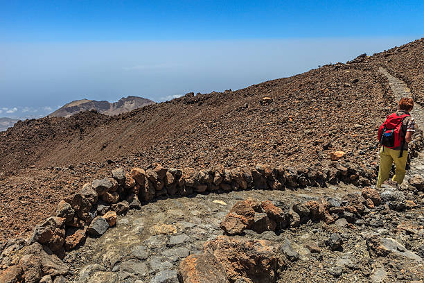 istock Footpath in the Teide National Park, Tenerife 181955529