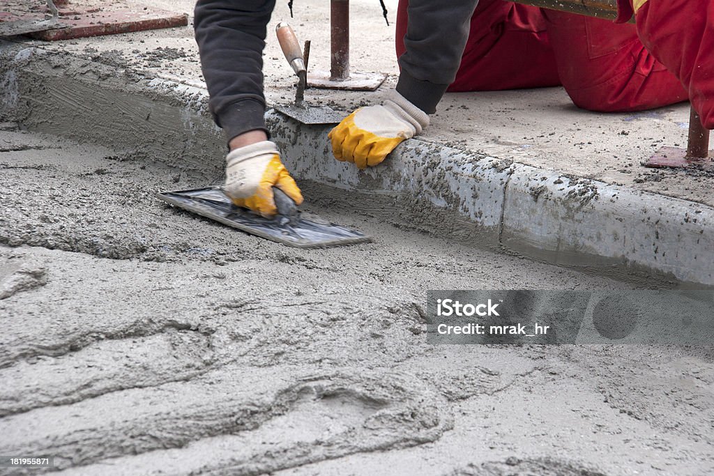 Concreting 로드쇼의 다리 - 로열티 프리 갈퀴 스톡 사진
