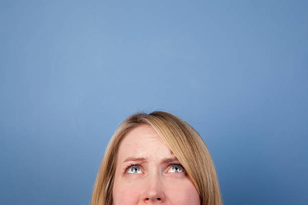 istock Female against blue background 181956074