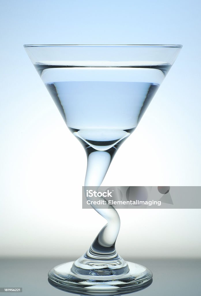 Gegenlicht Cocktail-Glas - Lizenzfrei Abstrakt Stock-Foto